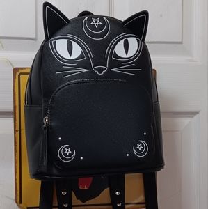 MAD Engine Wicca Witchy Kitty Backpack